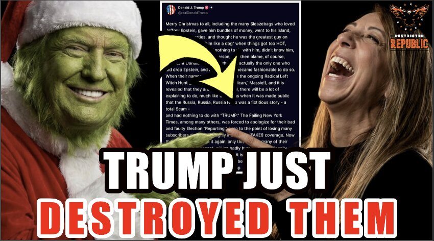 Trump Just Destroyed THEM! Christmas Night Death Warning Ignites & BANG! Everything Was Eliminated! 
